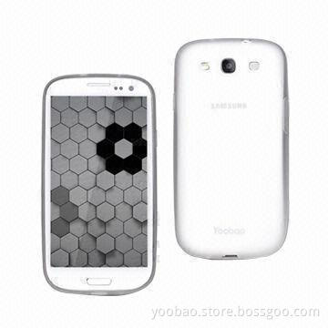 Protect Cases for Samsung Galaxy S3 i9300, Made of PC/TPU Material with 1-piece Screen Protector
